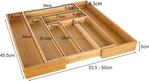 Ρυθμιζόμενο πλάτος και έως 8 θήκες