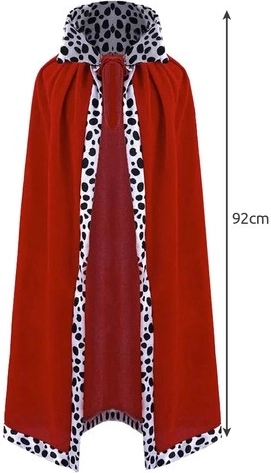 Κομψός μανδύας με βασιλικό τελείωμα