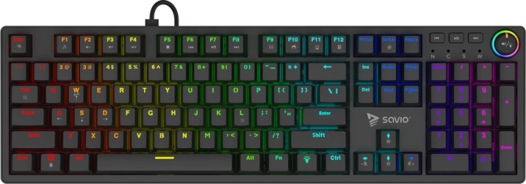 RGB οπίσθιος φωτισμός με 21 λειτουργίες