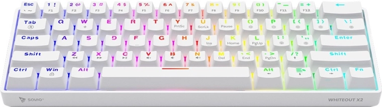 RGB οπίσθιος φωτισμός και αφιερωμένο λογισμικό