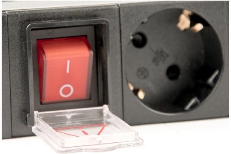 Ασφαλής χειρισμός χάρη στον διακόπτη με κάλυμμα