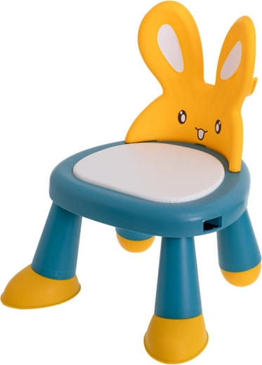 Διασκεδαστικός σχεδιασμός κουνελιού που ενθαρρύνει το κάθισμα