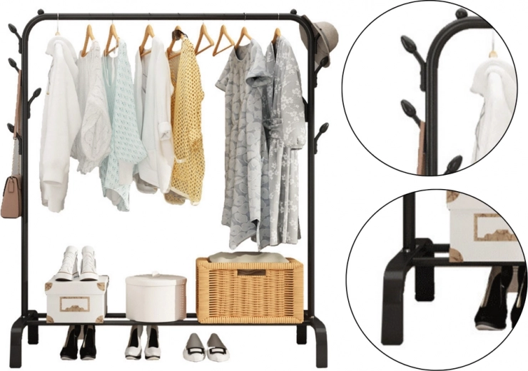 Πρακτικό κάτω ράφι για παπούτσια και κουτιά