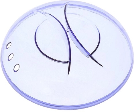 Διάφανο καπάκι με αερισμό