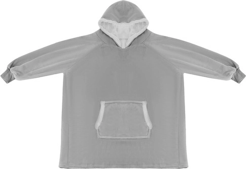 Oversize γραμμή και μεγάλη τσέπη καγκουρό