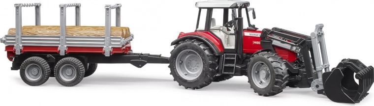 Μεταφορέας ξύλων με ανατρεπόμενη καρότσα και πλευρικά τοιχώματα