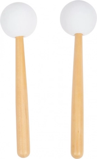 Ευχάριστος ήχος χάρη στις μαλακές μπαγκέτες