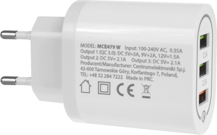 Τρεις θύρες USB