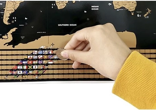 Διαδραστικός ξυστός χάρτης