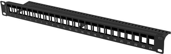 Αρθρωτός πίνακας για 24 keystone θύρες