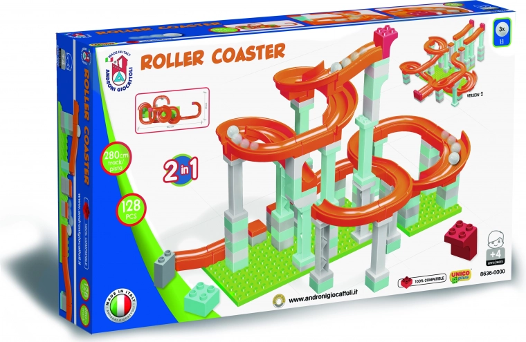 Δύο παραλλαγές πίστας με μπίλιες έως 280 cm