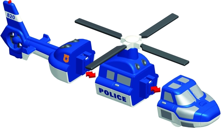 Μαγνητικό-κουμπωτό σύστημα για εύκολη κατασκευή