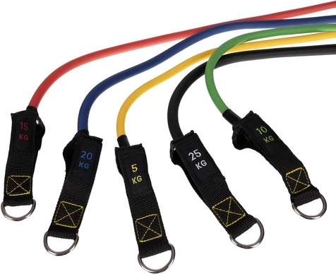 Μεταβαλλόμενη αντίσταση 5–25 kg για κάθε άσκηση