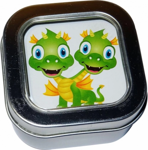 Συμπαγές μεταλλικό κουτί για το ταξίδι