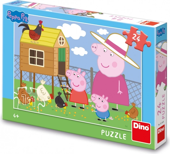 Αγαπημένο θέμα PEPPA PIG με κοτούλες