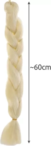 Μήκος 60 εκ. για δημιουργικά χτενίσματα