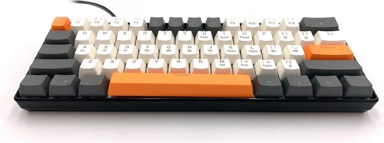 Συμπαγής σχεδιασμός 60% με 61 πλήκτρα