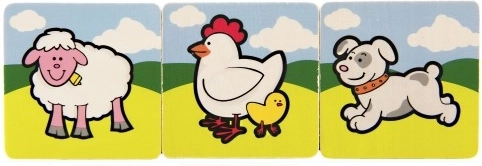 Ανθεκτικές ξύλινες καρτέλες για μικρά χεράκια