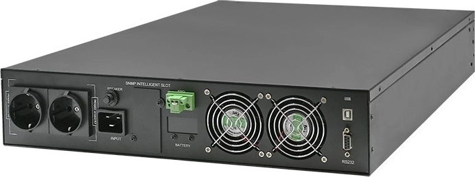 Έξυπνη διαχείριση: LCD, SNMP, RS‑232 και EPO
