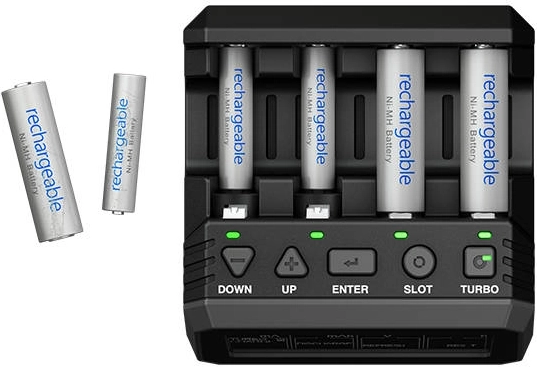 Τέσσερις ανεξάρτητες θέσεις AA/AAA