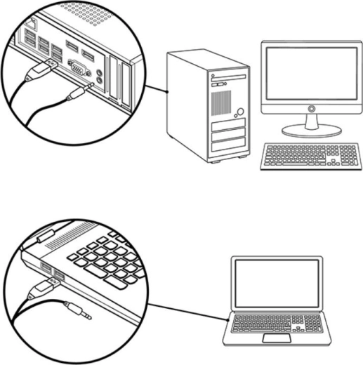 Εύκολη σύνδεση σε PC και laptop