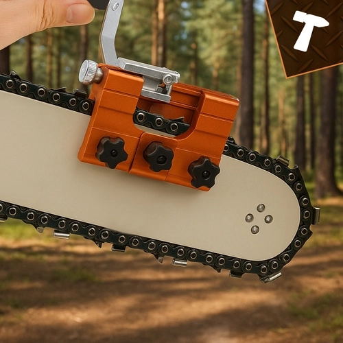 Γρήγορο ακόνισμα χωρίς αποσυναρμολόγηση της αλυσίδας