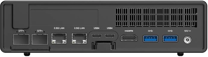 Επαγγελματική συνδεσιμότητα: 2× 10Gb SFP+ και 2× USB4