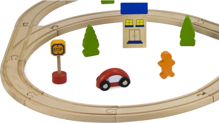 Ποιοτική ξύλινη κατασκευή για ασφαλές παιχνίδι