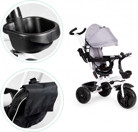 Άνετη διαδρομή με τροχούς EVA και αξεσουάρ