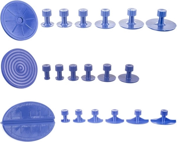 18 εναλλάξιμοι αντάπτορες για διαφορετικούς τύπους ζημιών