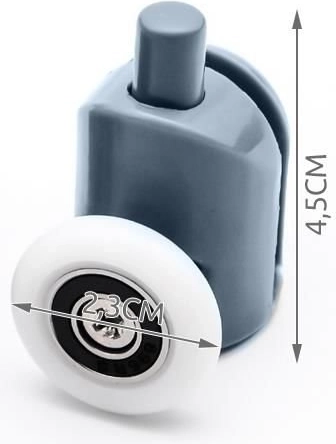 Κομβικό στοιχείο για καμπίνες ντους