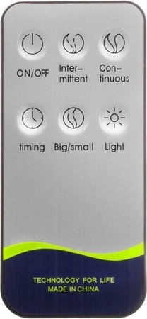 Τηλεχειρισμός, λειτουργίες ομίχλης και χρονοδιακόπτης