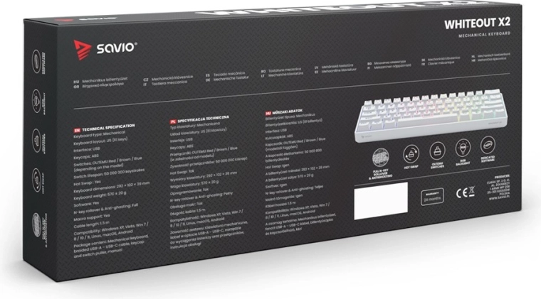 Πλήρες N‑key rollover και anti‑ghosting