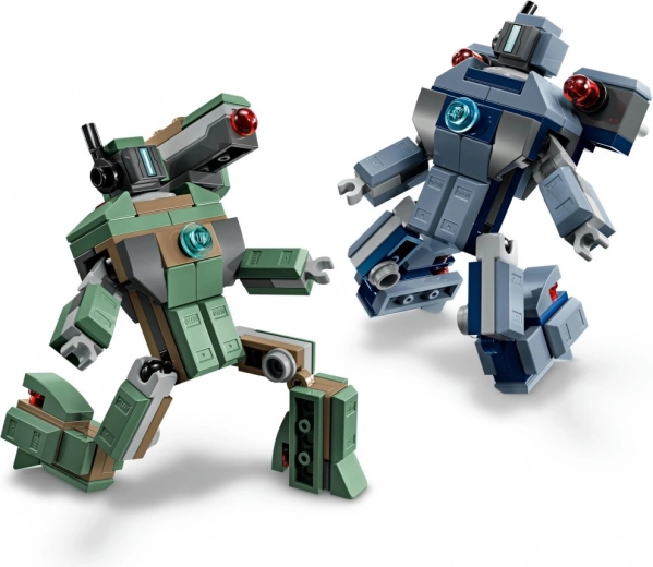 Αρθρωτά mecha για πόζες δράσης