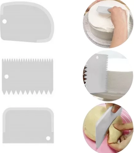 Τρεις σπάτουλες διακόσμησης