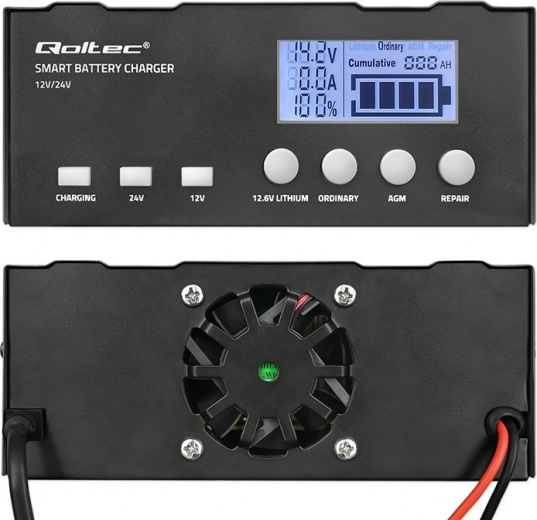 Έξυπνη φόρτιση 4 σταδίων για μεγαλύτερη διάρκεια ζωής της μπαταρίας