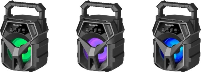 FM ραδιόφωνο και εντυπωσιακός LED φωτισμός