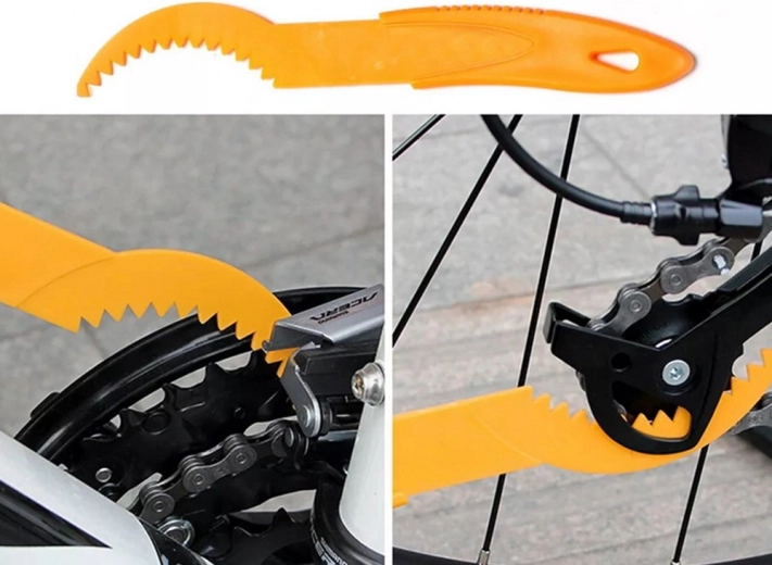 Καθαρή αλυσίδα και κασέτα χωρίς κόπο