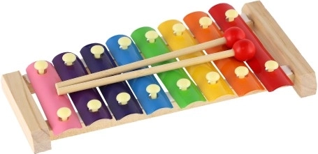 Πολύχρωμες μεταλλικές λάμες για εύκολη εκμάθηση των φθόγγων