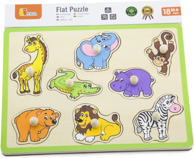 Πολύχρωμα ζώα της ζούγκλας που διασκεδάζουν