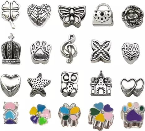 Πολύχρωμα μενταγιόν