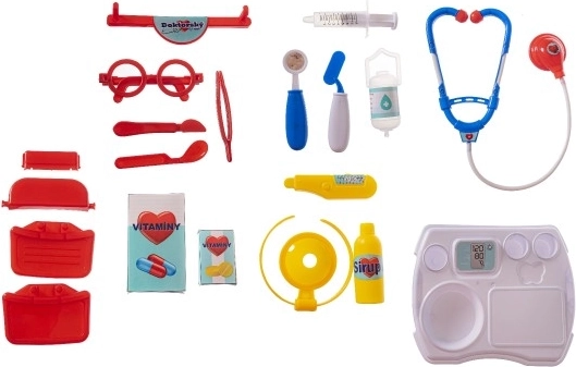 Πλήρης εξοπλισμός για παιχνίδι γιατρού
