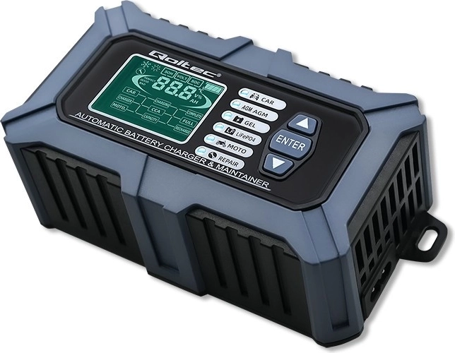 Έλεγχος μπαταρίας και ευανάγνωστη οθόνη LCD