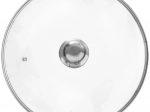 Γυάλινο καπάκι 32 cm με ανοξείδωτο χείλος ORION
