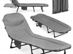 Πτυσσόμενο κρεβάτι κάμπινγκ 200 × 65 cm MULTIGARDEN με ρυθμιζόμενη πλάτη