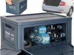 Κατασκηνωτικό κουτί - πτυσσόμενο box 25l μπλε