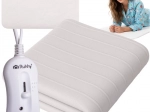 Ηλεκτρική θερμαινόμενη υποστρώση RUHHY 150 × 80 cm, λευκή