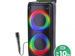 Φορητό ηχείο bluetooth MEDIA-TECH FUNBOX BT με karaoke και RGB φωτισμό
