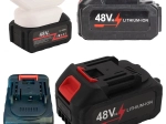 Καθολική μπαταρία Li‑ion 48V 6000 mAh για ασύρματα εργαλεία και κηπουρικά μηχανήματα
