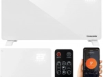 Γυάλινο ηλεκτρικό καλοριφέρ KAMINER Zelva 2500 W με Wi‑Fi και τηλεχειριστήριο